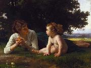 Adolphe William Bouguereau Temptation (mk26) oil